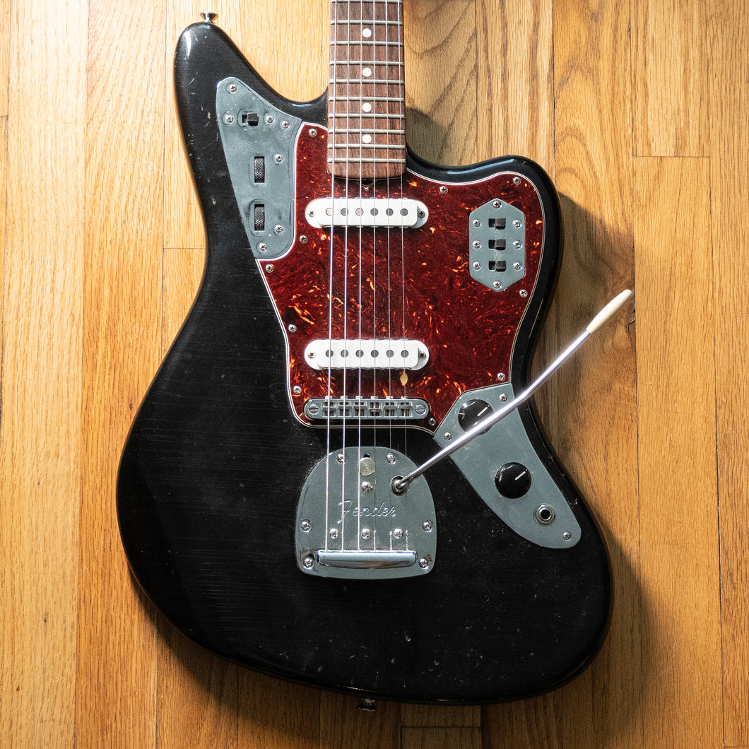Fender Classic Player Jaguar Black Nitro Aged Refin