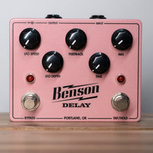 Load image into Gallery viewer, Benson Amps Delay Pedal Shell Pink Sparkle Exclusive
