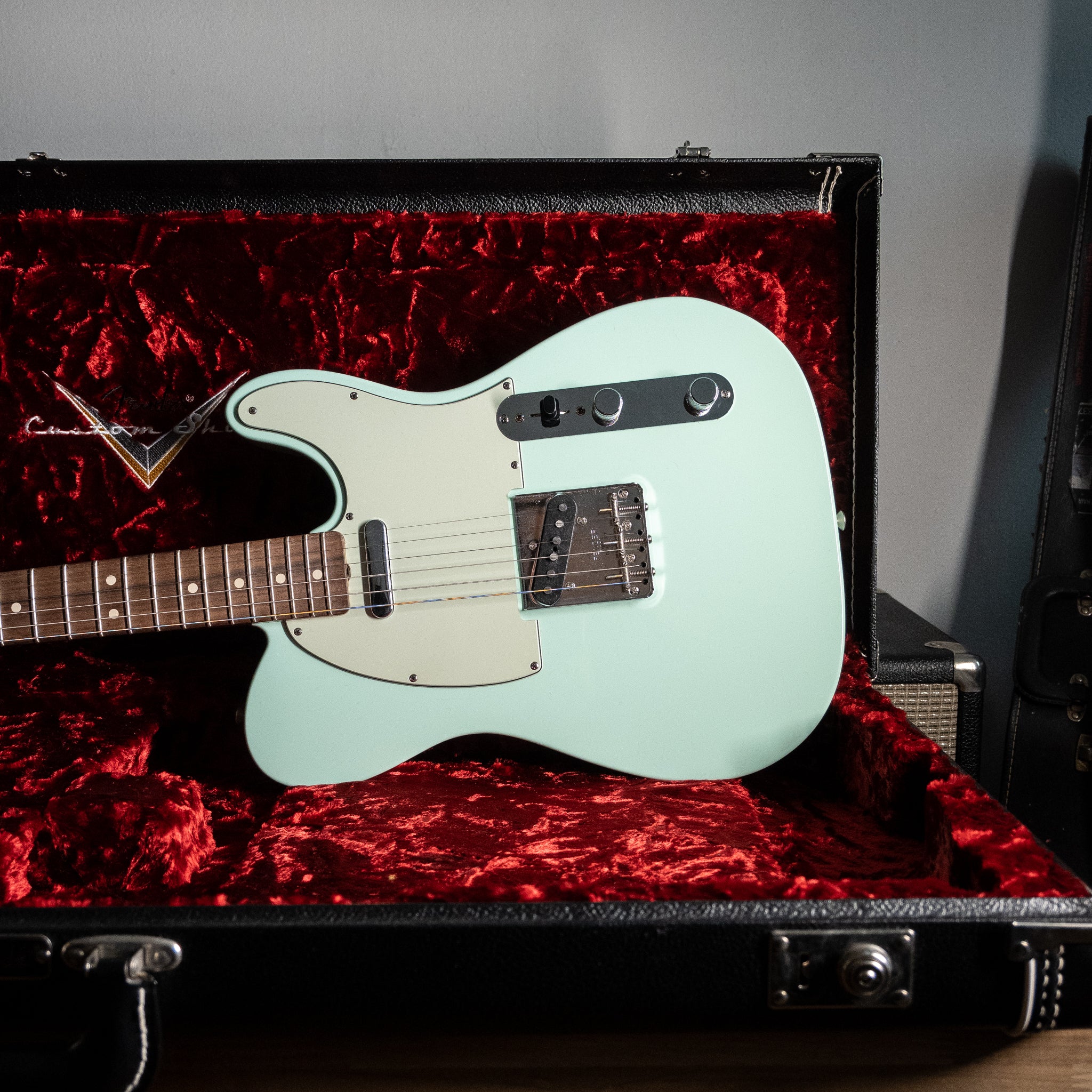 Fender Custom Shop 63 Tele NOS RW Surf Green w/OHSC