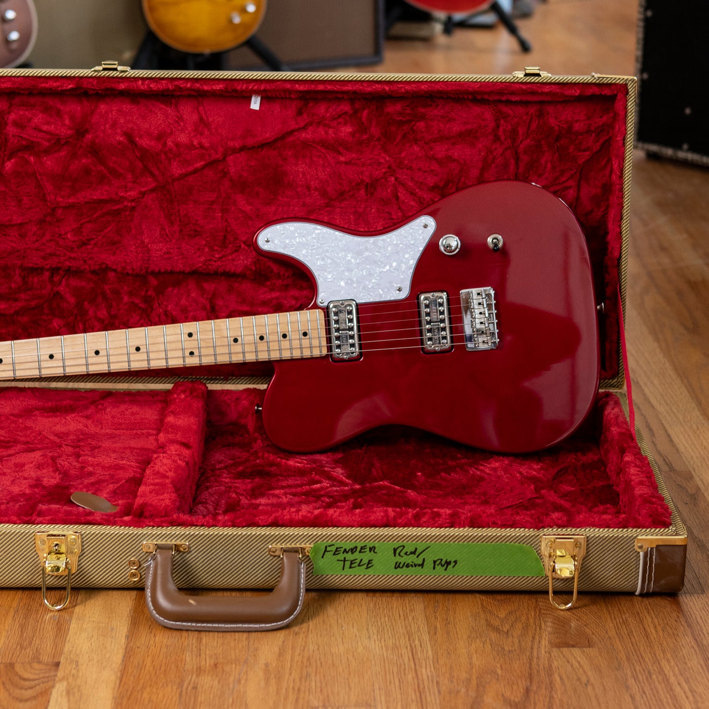 Fender Telecaster Cabronita Candy Apple Red 2013 w/HSC