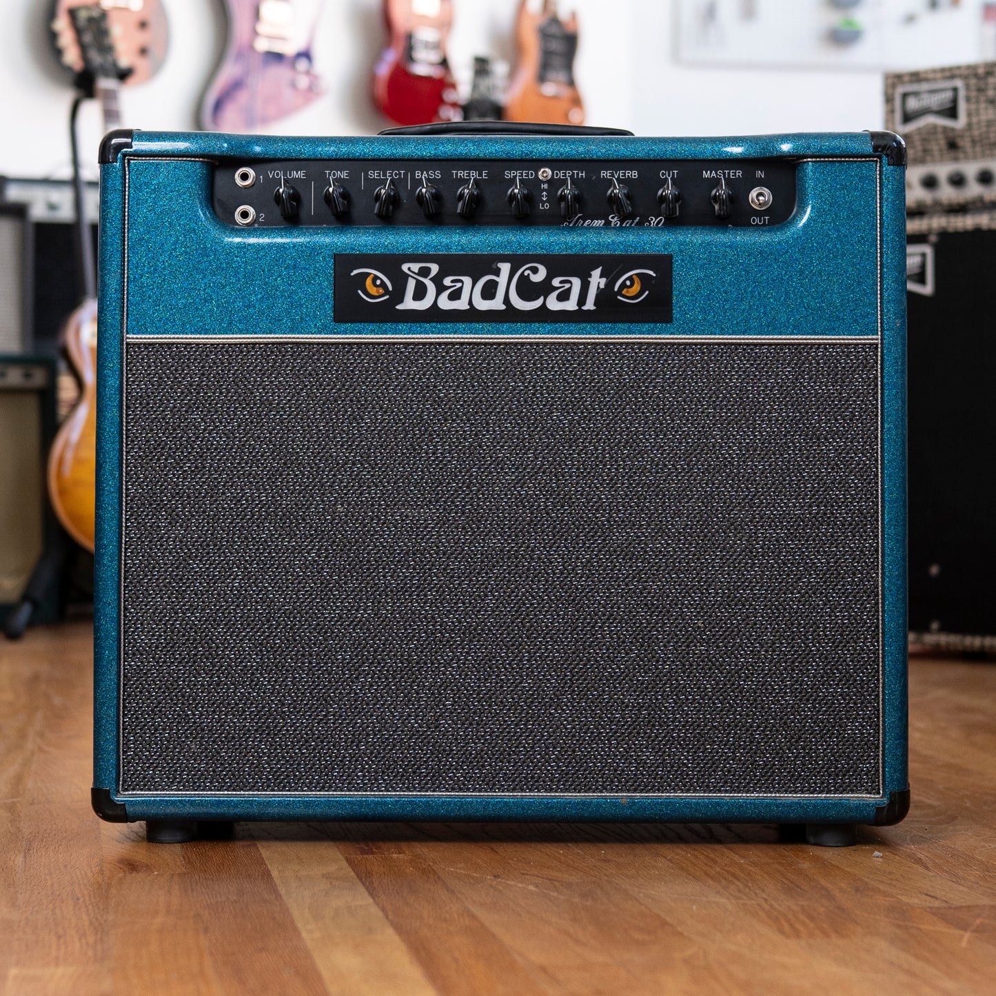 Bad Cat Trem Cat Blue Sparkle USED - LOCAL PICKUP ONLY