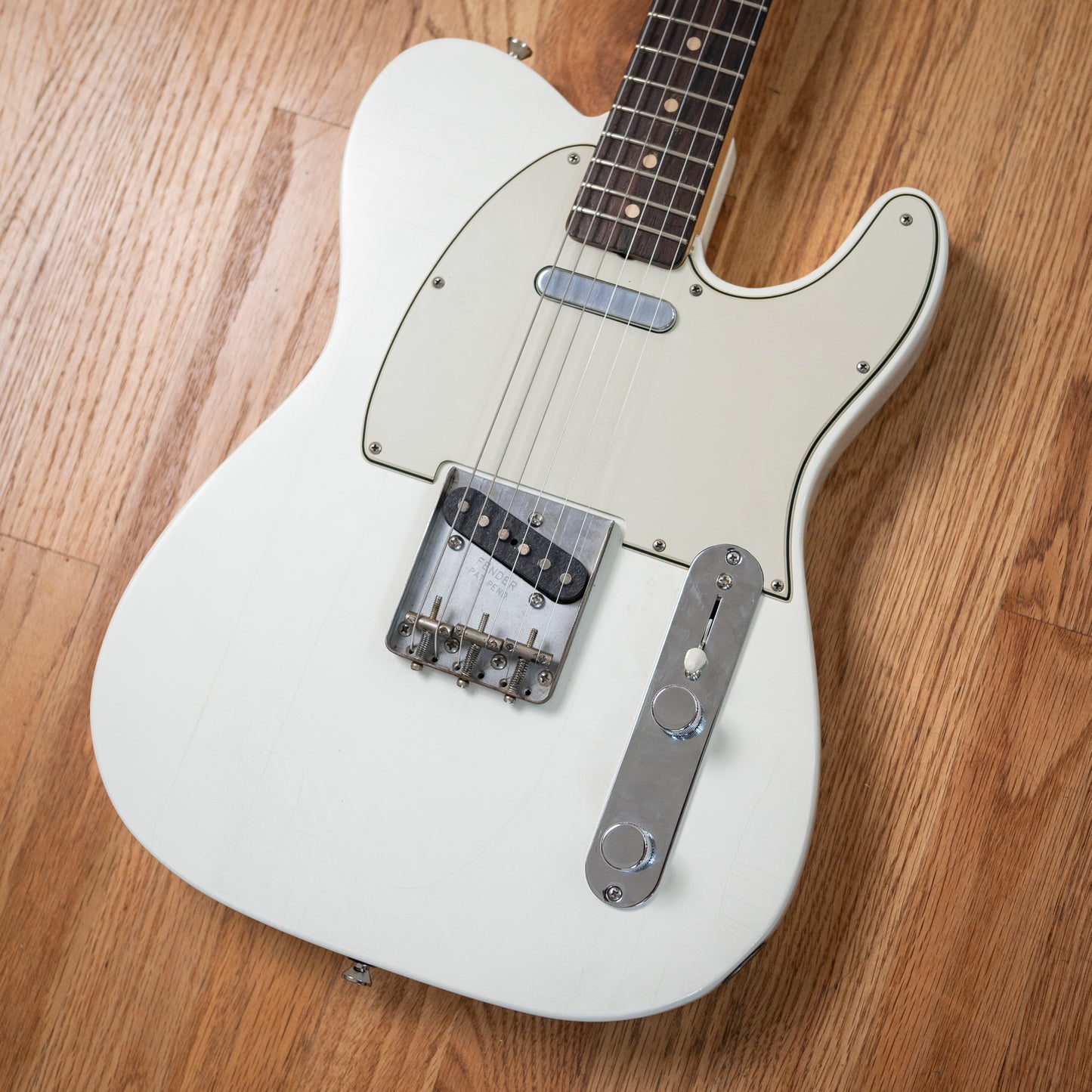 Fender Telecaster 1960 Olympic White Refin w/HSC