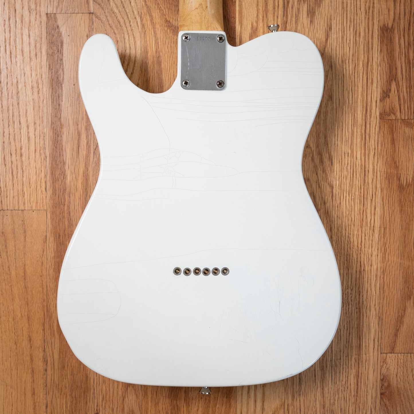Fender Telecaster 1960 Olympic White Refin w/HSC