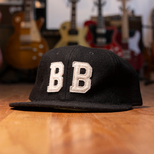 Black Bobbin "BB" Wool Hat Black
