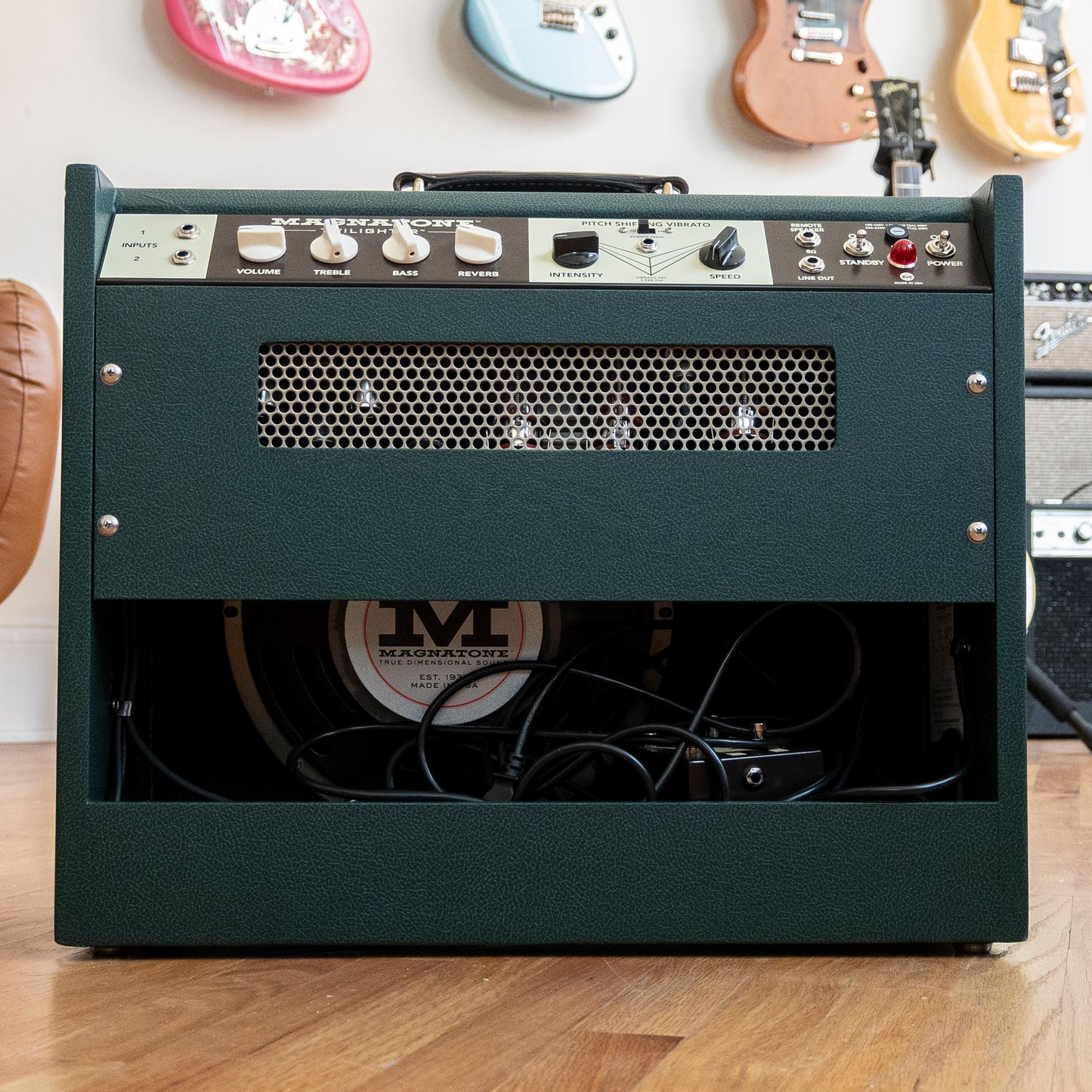 Magnatone Twilighter 22W 1x12 Combo Amp Dark Green USED