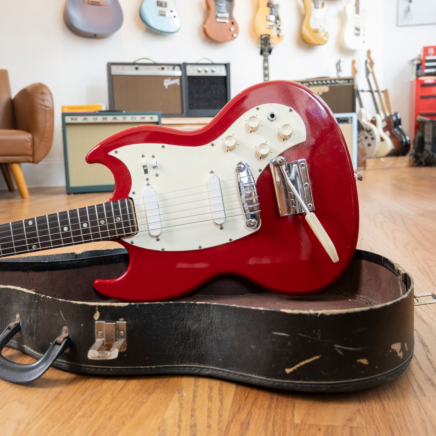 Kalamazoo KG-2A Cardinal  Red 1968 w/OCBC