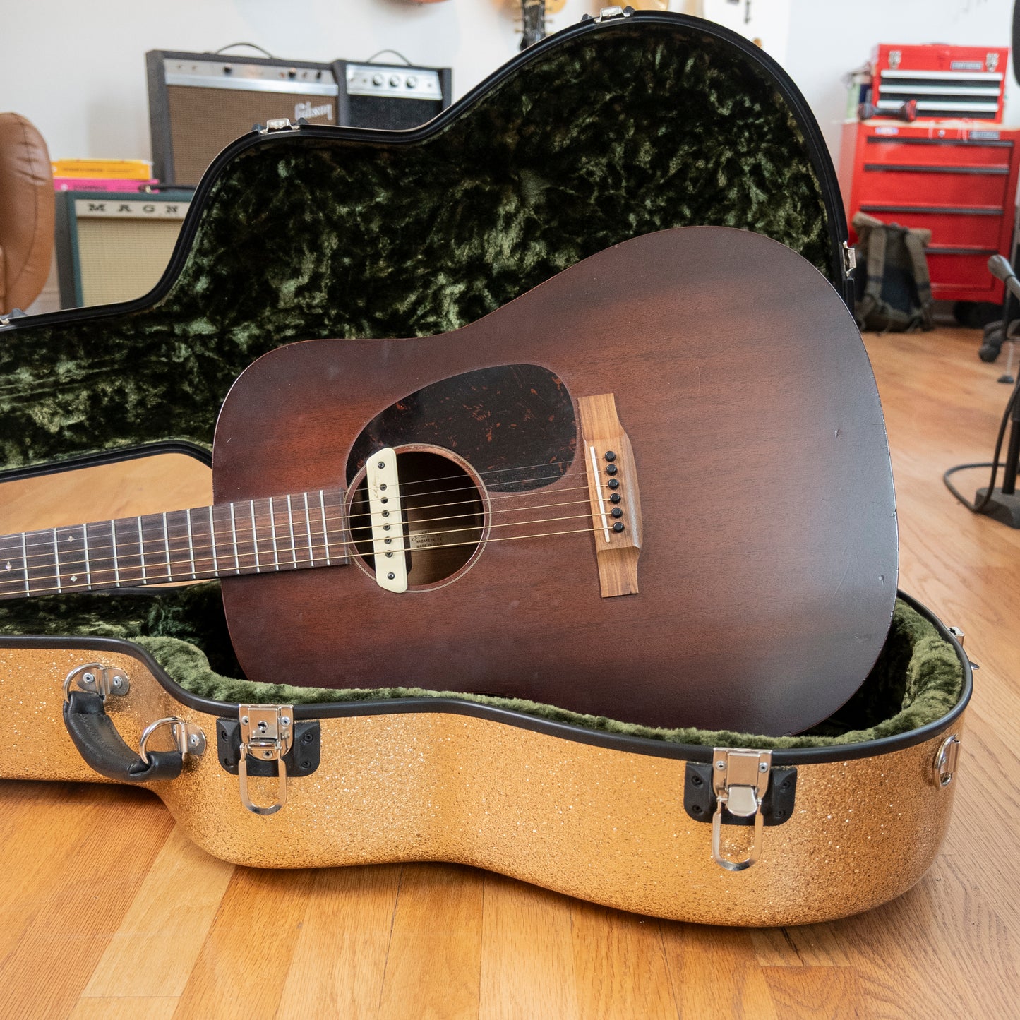 Martin D-15M USED w/ Calton Case