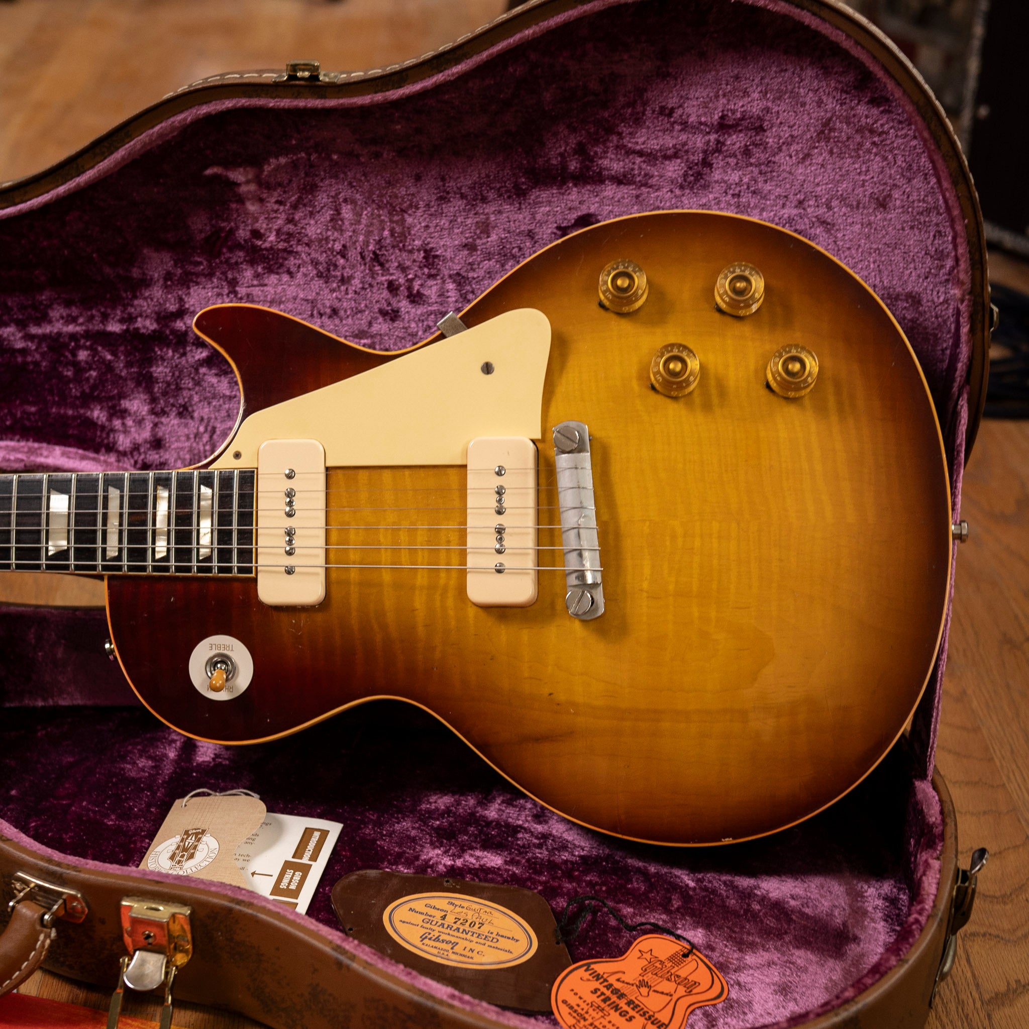 Gibson Les Paul Custom Shop 1954 Historic Makeover USED – Black Bobbin