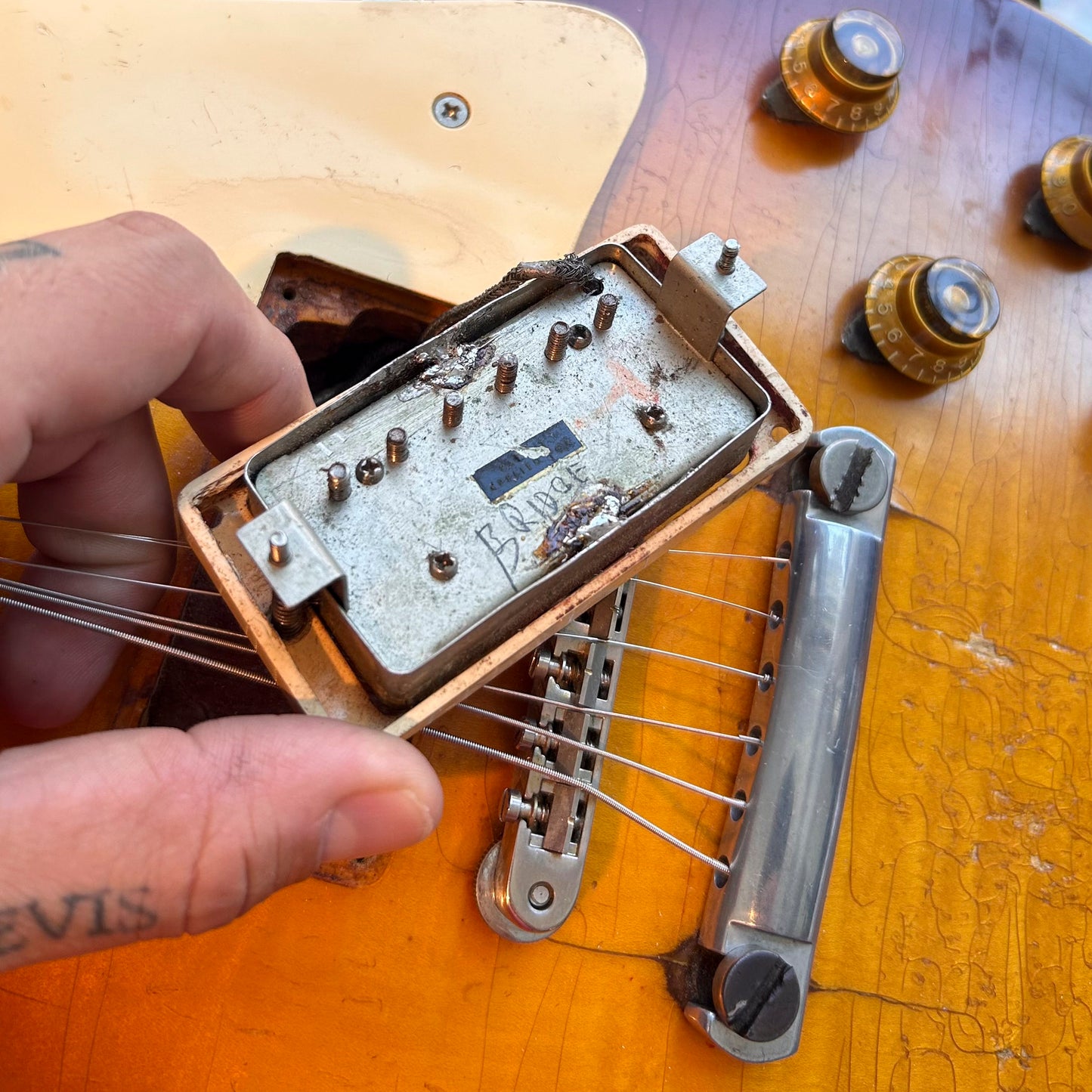 Gibson Les Paul "Conversion" Burst 1952/53