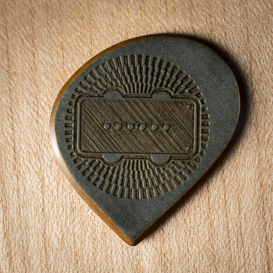 The Leaf Black Bobbin Pick 1.5mm Grip Design