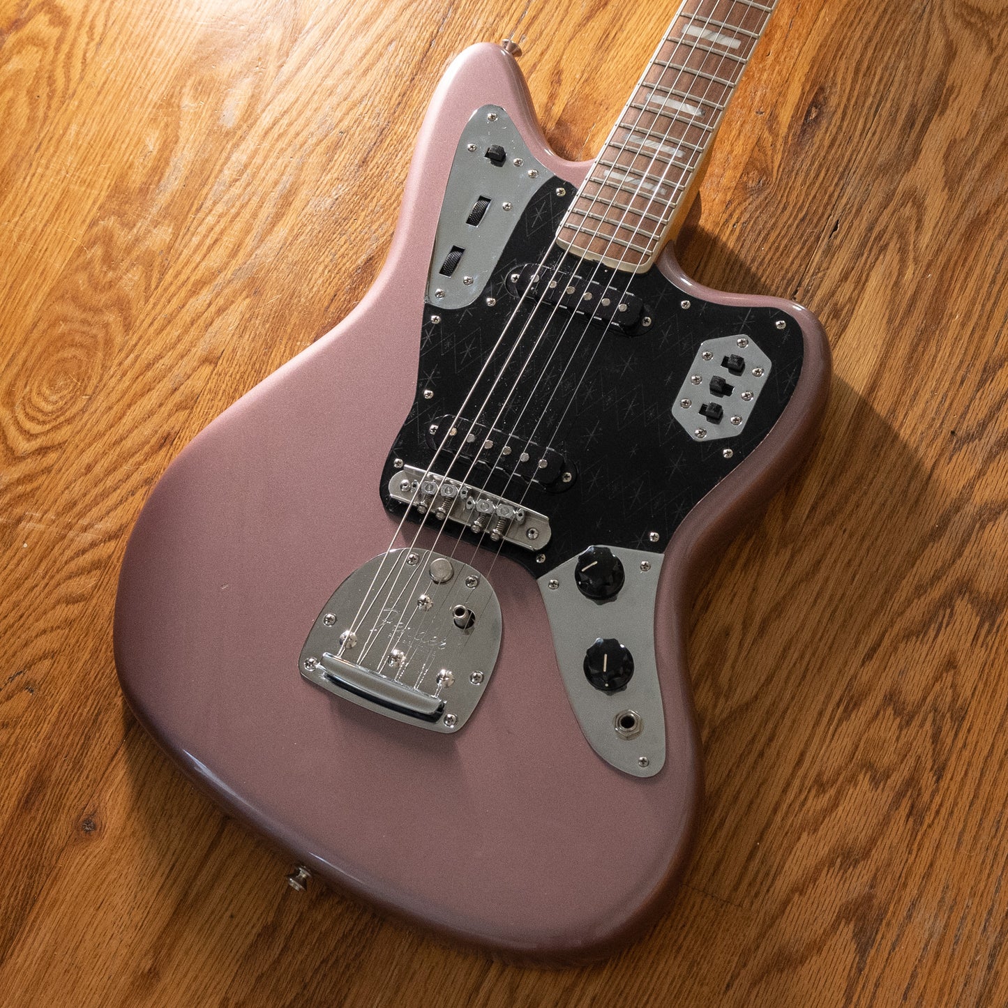 Fender 50th Anniversary Jaguar Burgundy Mist Metallic USED