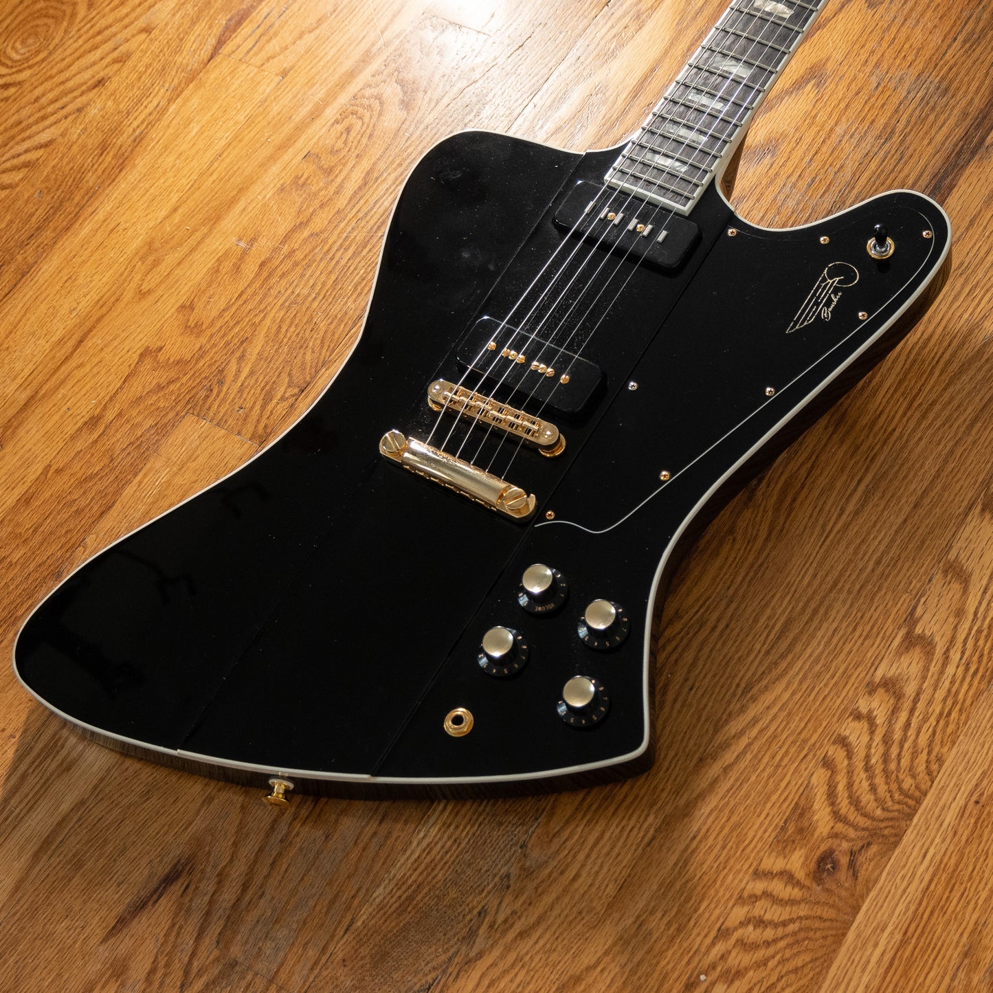 Kauer Banshee Ebony w/ Lollar Staple & Wolftone P-90 USED