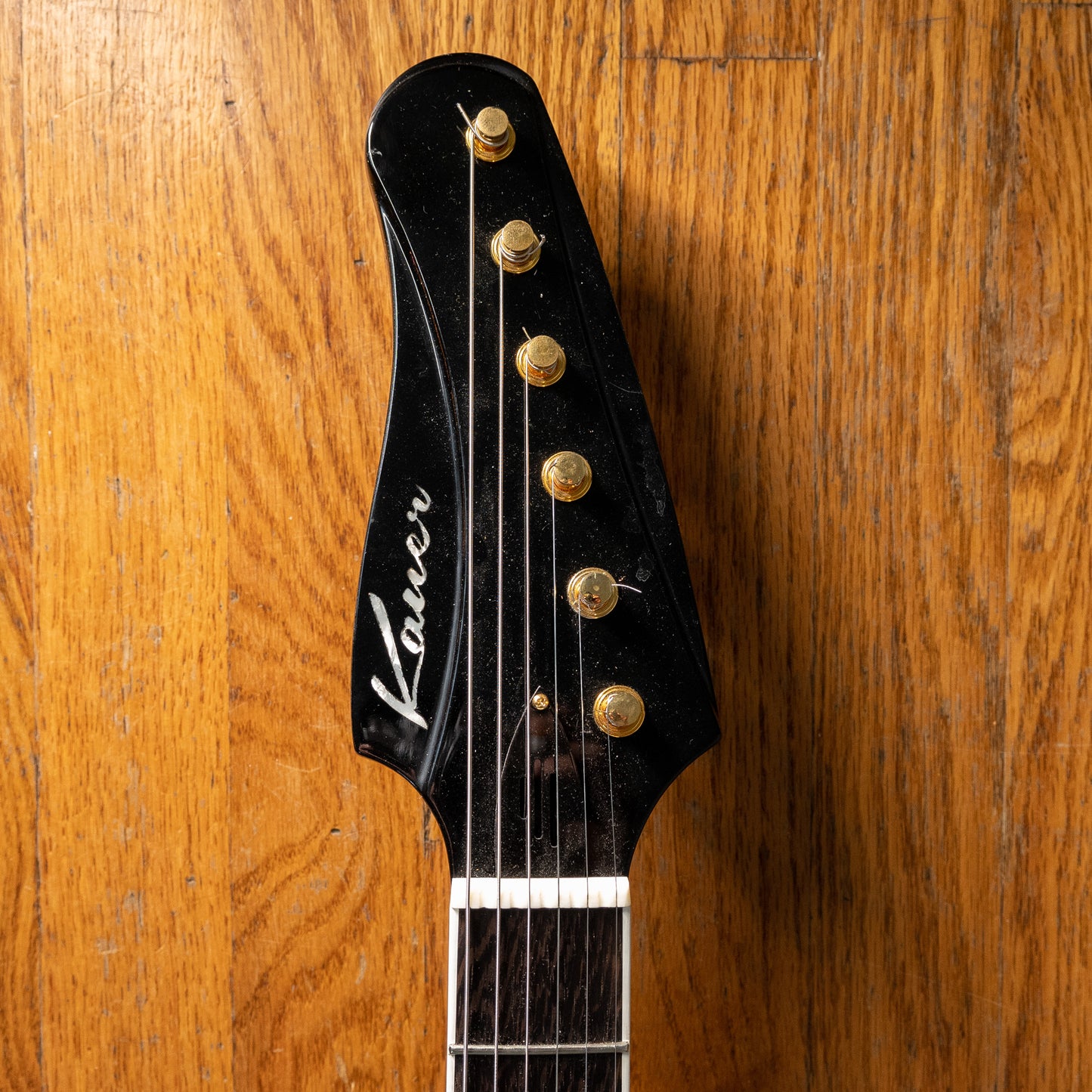 Kauer Banshee Ebony w/ Lollar Staple & Wolftone P-90 USED