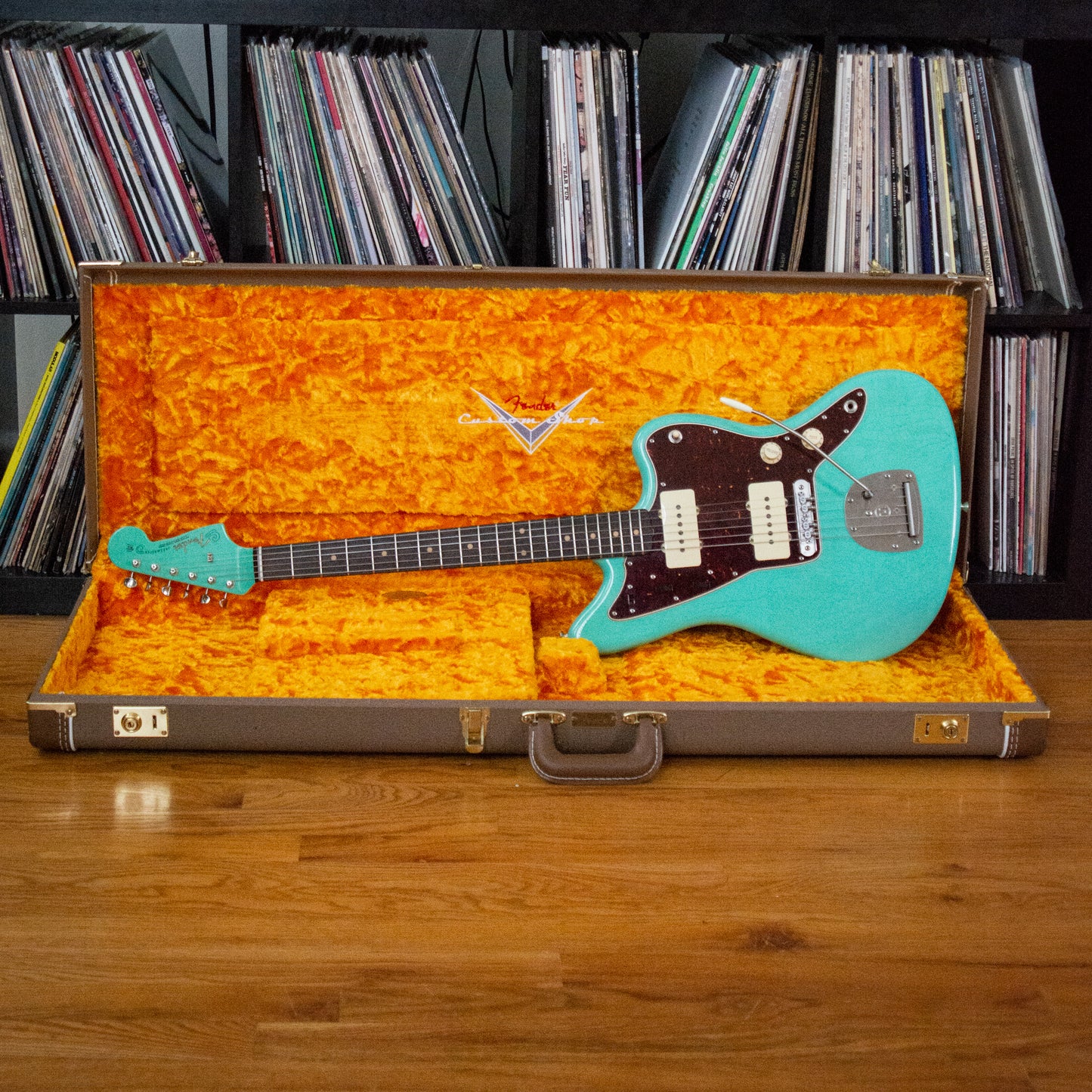 Fender CS '62 "Chicago Special" Jazzmaster Super Faded Aged Sea Foam Green USED