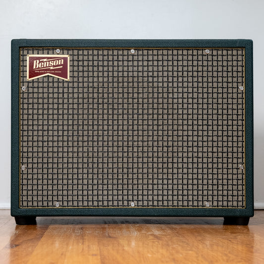 Benson Earhart Reverb Combo Green Tolex w/ Checkerboard Grill