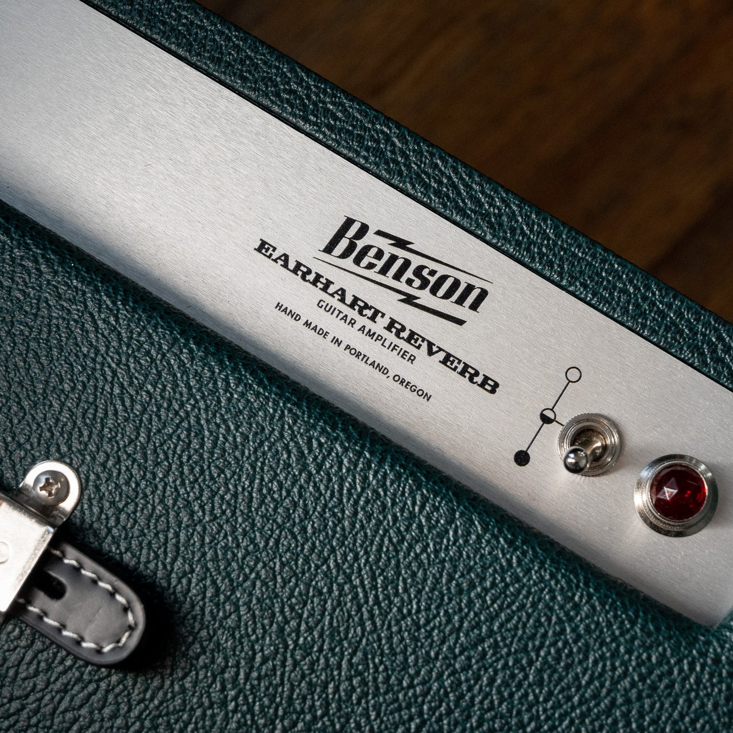 Benson Earhart Reverb Combo Green Tolex w/ Checkerboard Grill