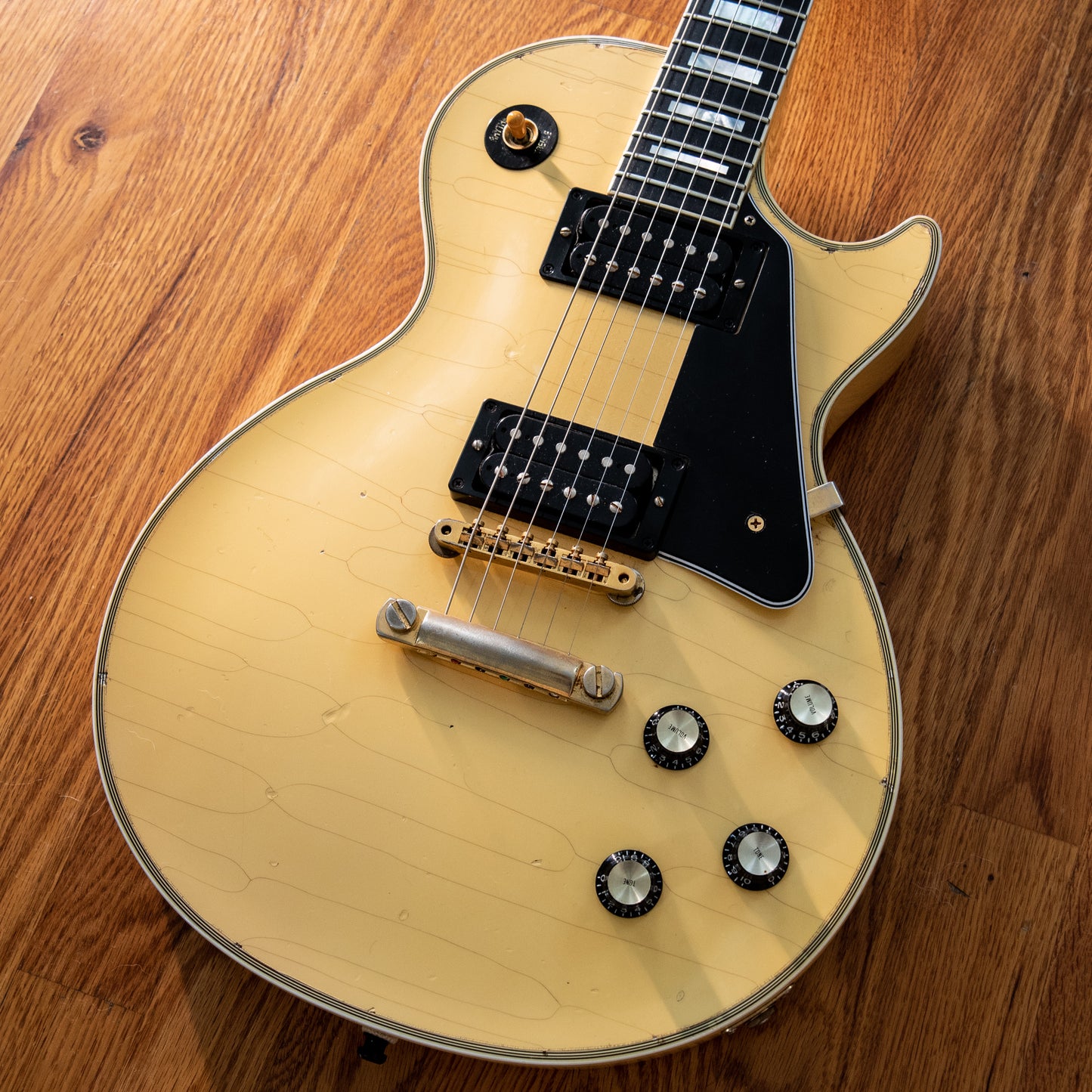 Gibson Custom Shop Les Paul Custom 2008 Aged Alpine White Limited Edition w/OHSC