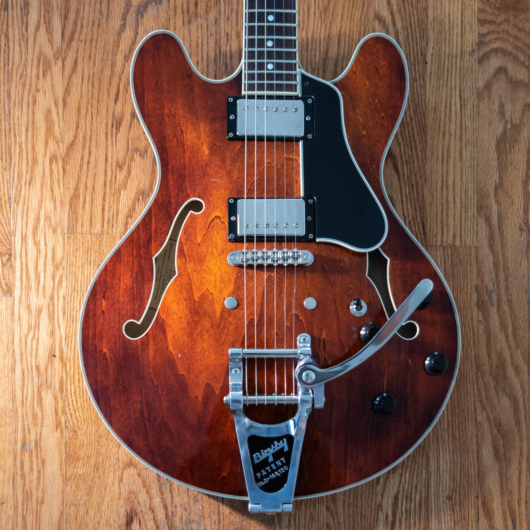 Eastman T386 Natural w/Bigsby & HSC 2012