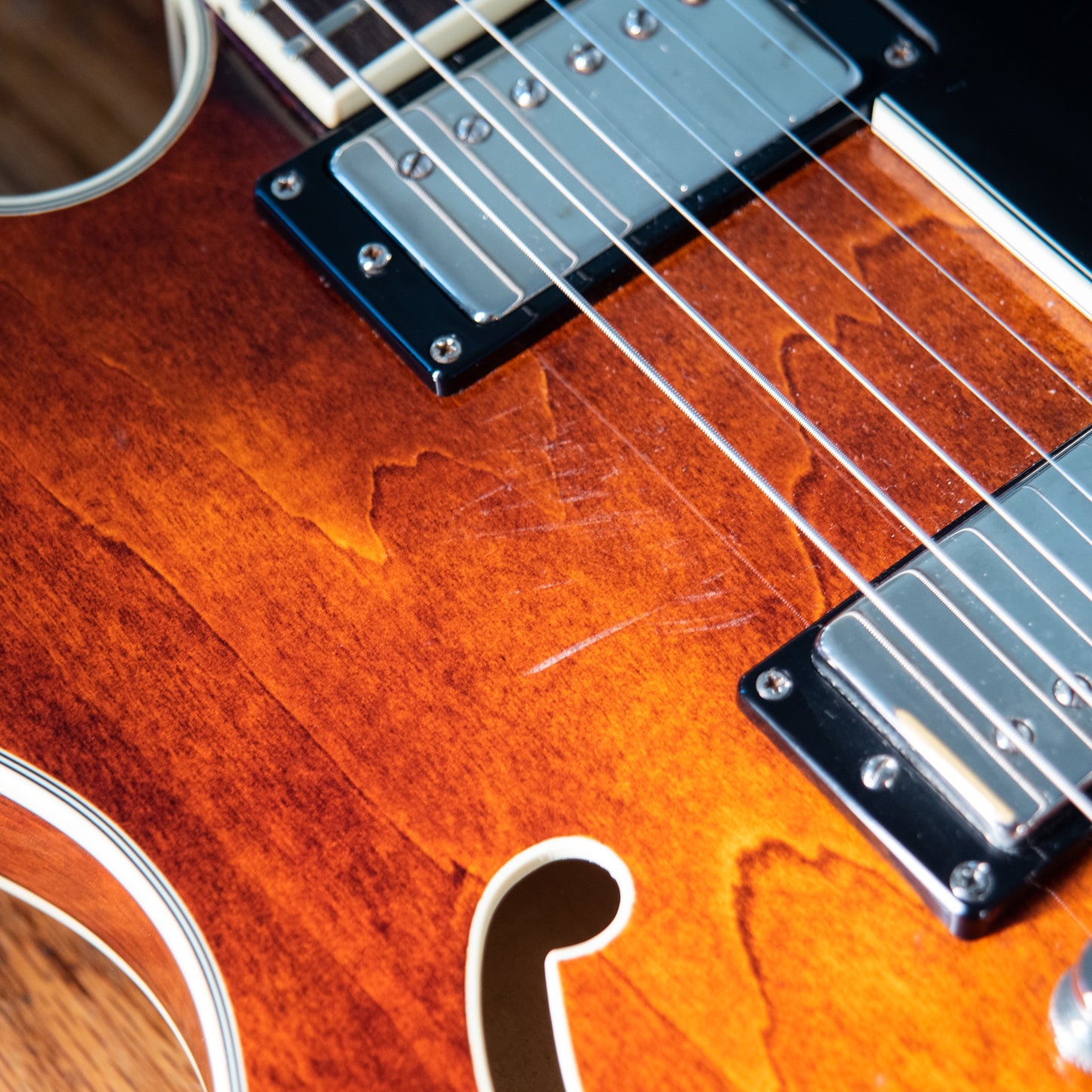 Eastman T386 Natural w/Bigsby & HSC 2012
