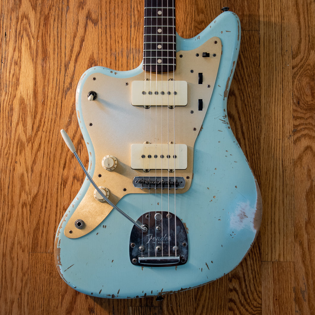 Fender Custom Shop Jason Smith Masterbuilt Jazzmaster Left Handed Aged Sonic Blue 2012 w/OHSC