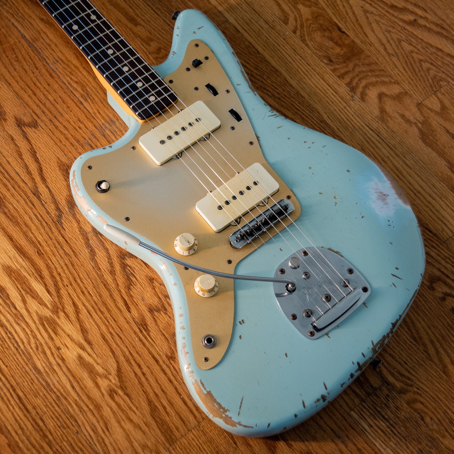 Fender Custom Shop Jason Smith Masterbuilt Jazzmaster Left Handed Aged Sonic Blue 2012 w/OHSC