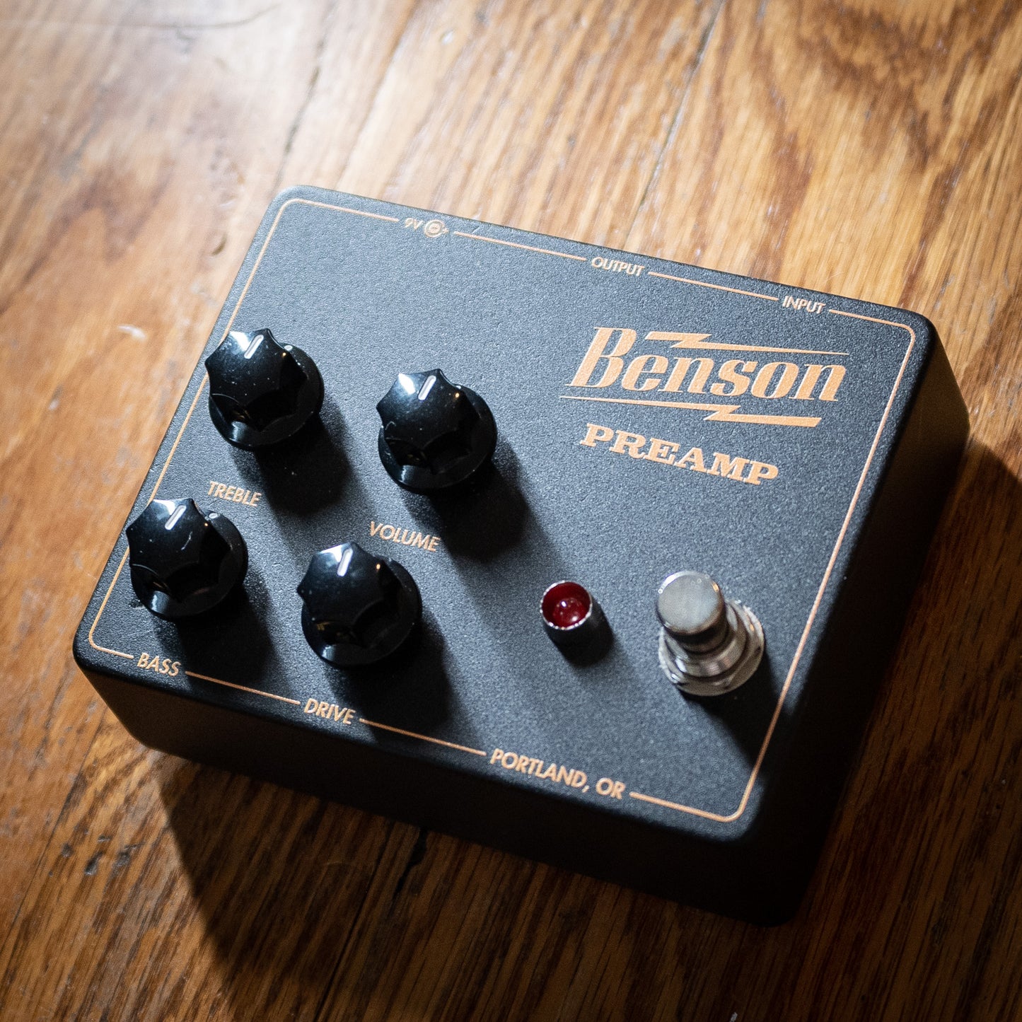 Benson Preamp Pedal Black & Yellow Edition USED