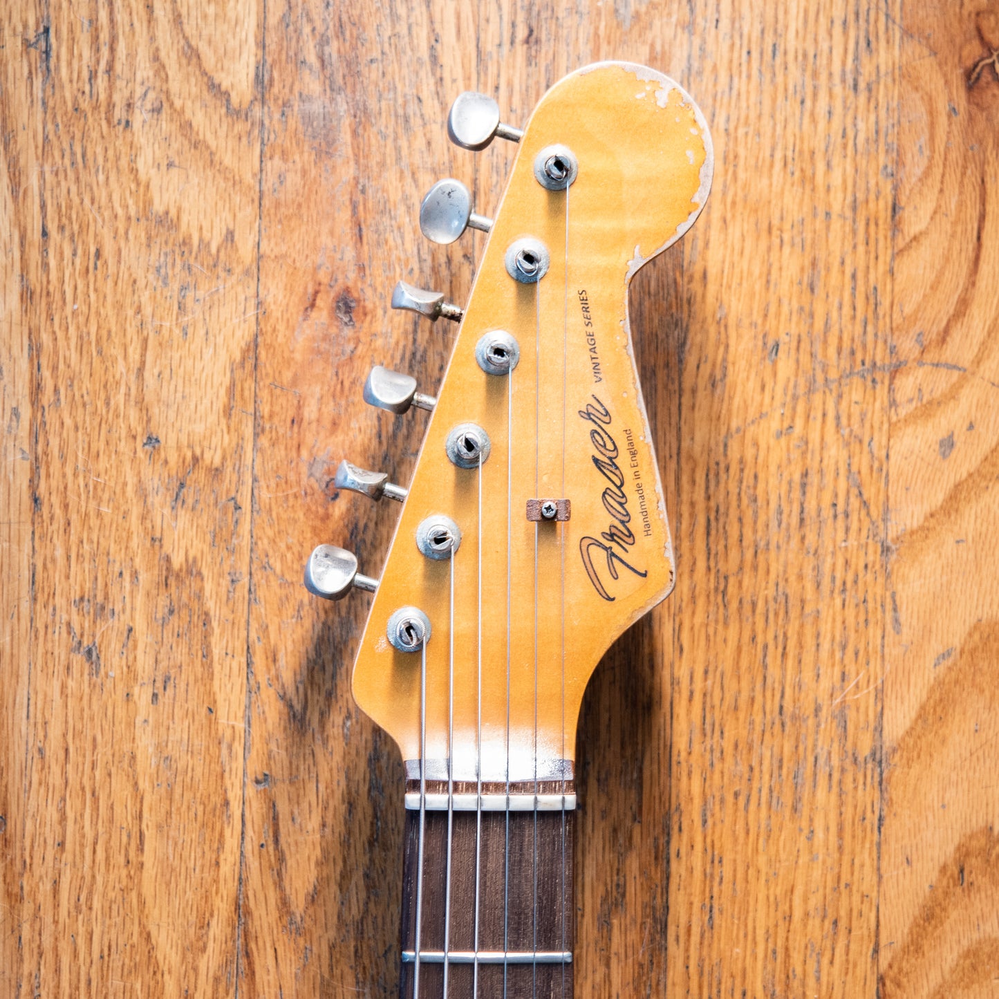 Fraser S-Style Sunburst Aged W/HSC