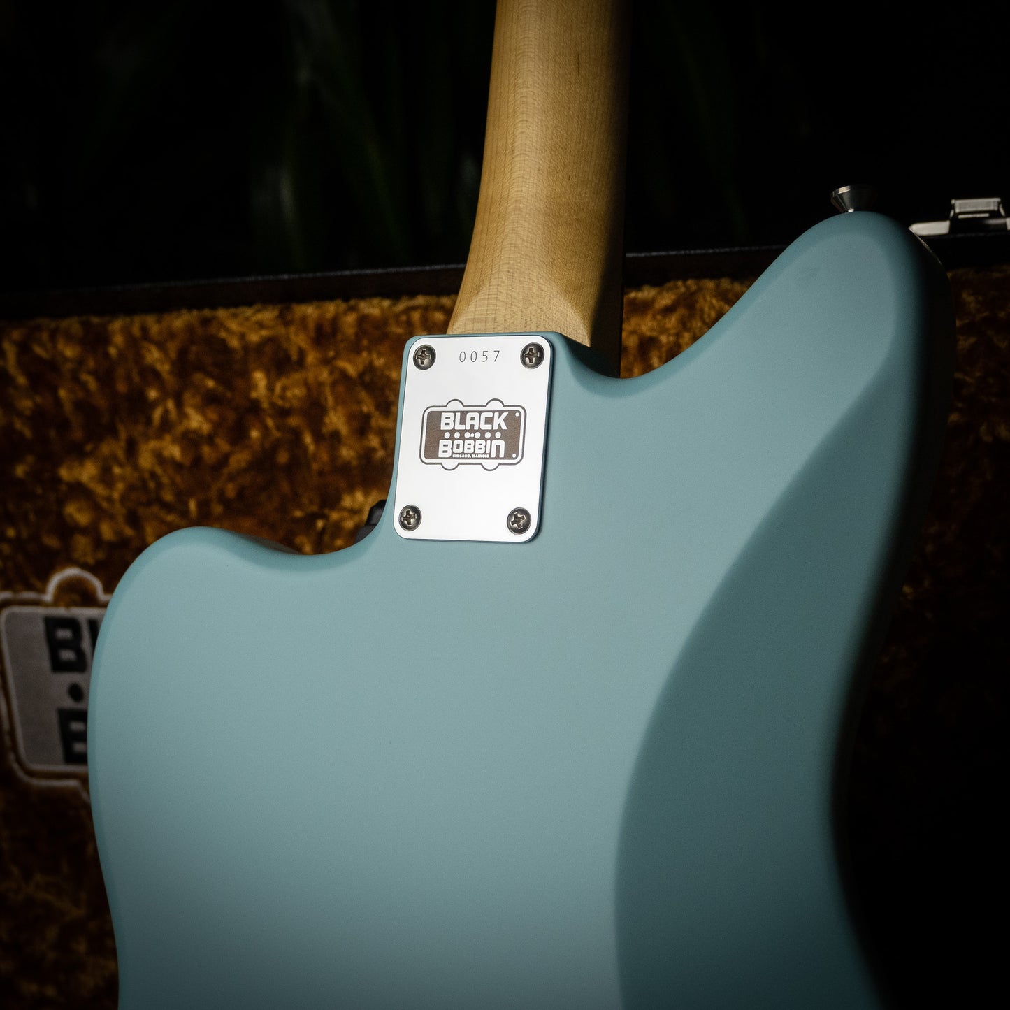 Black Bobbin Custom JM Tiffany Blue