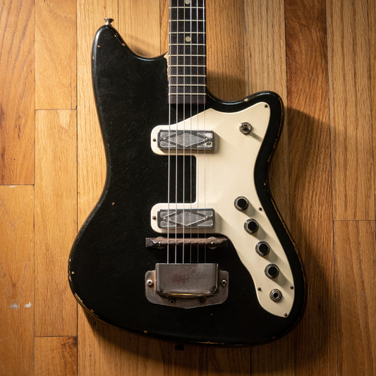 Silvertone Bobkat Black 1960s