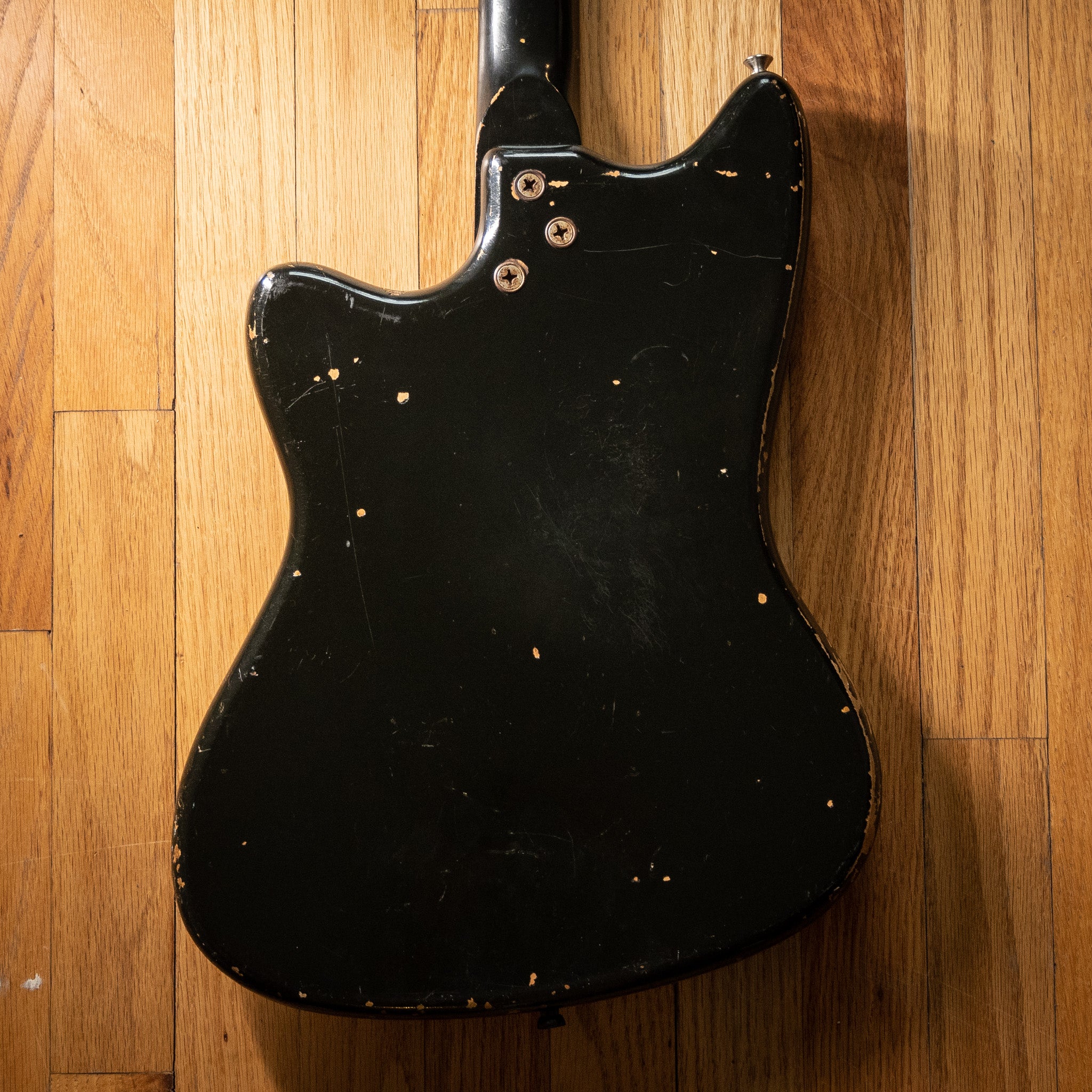 ギター Silvertone 1476 Bobkat BLACK 1960s Silvertone 1476 Bobcat Black – Ish Guitars