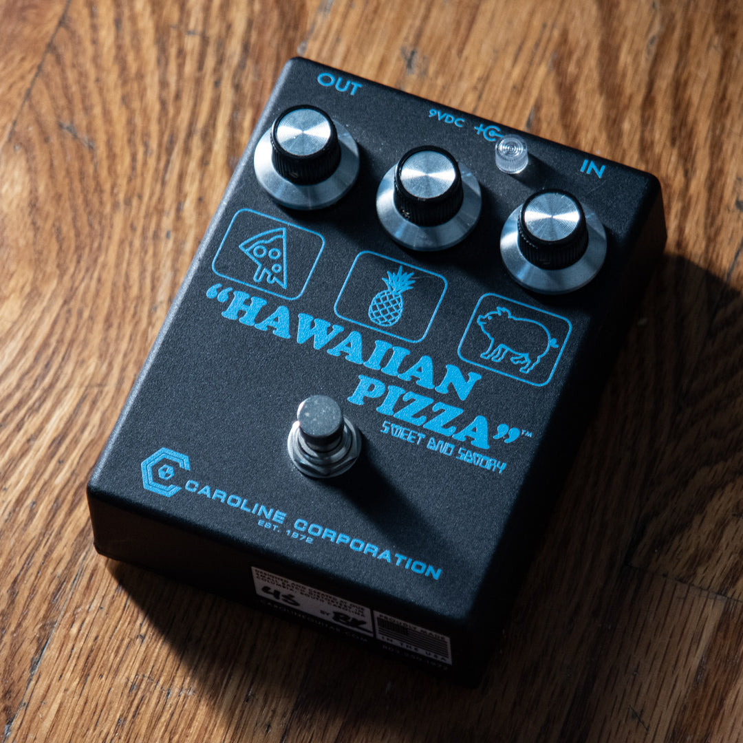 pizza pedal Caroline Hawaiian Pizza Fuzz USED – Black Bobbin