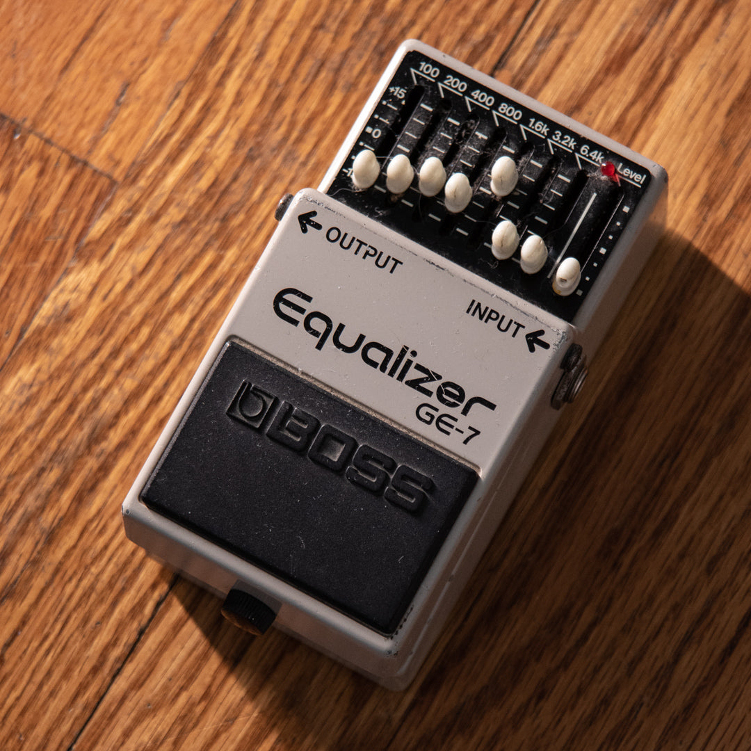 boss pedal equalizer Boss GE-7 USED – Black Bobbin