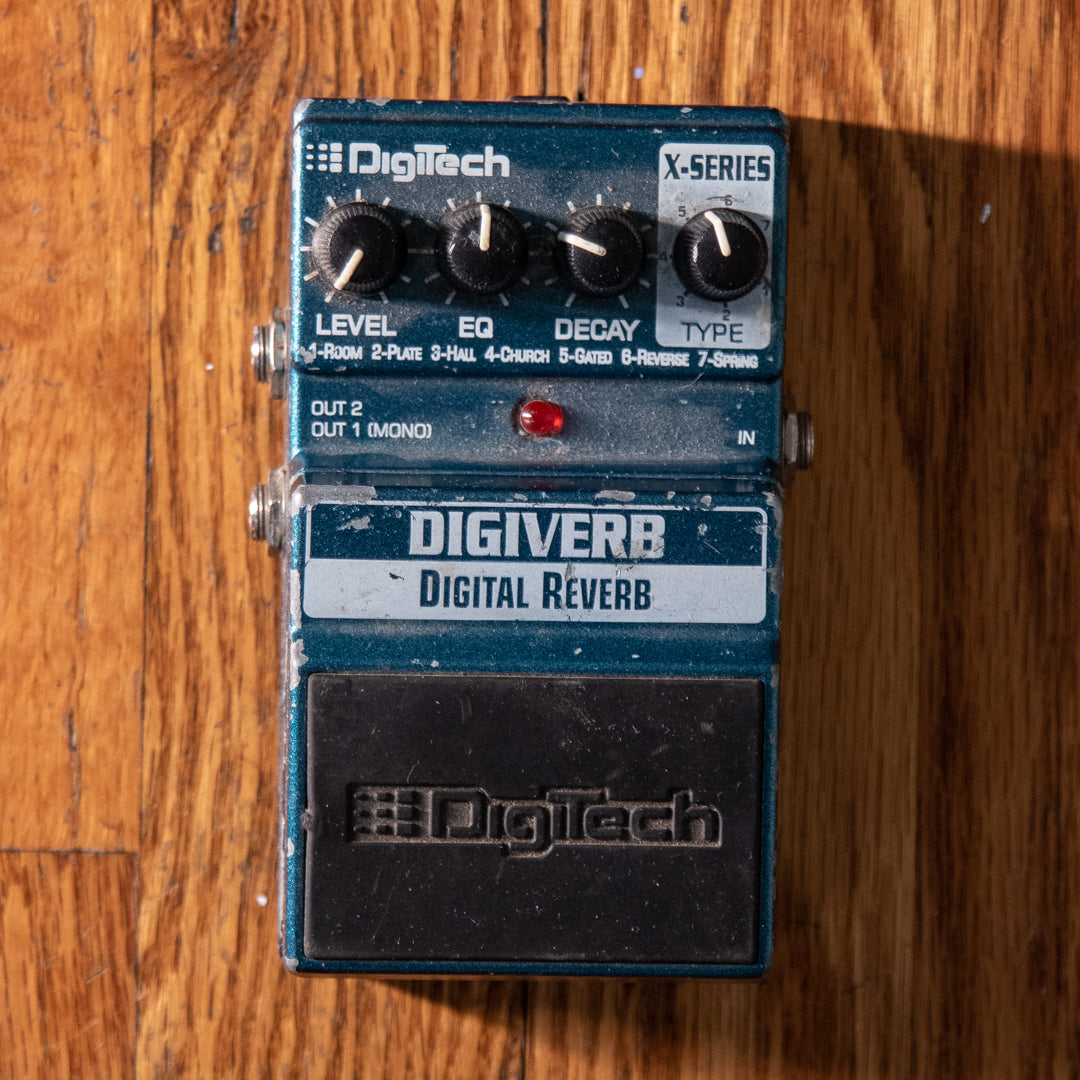 Digitech Digital Reverb USED – Black Bobbin
