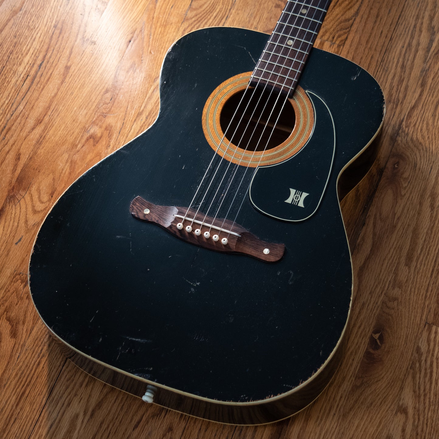 Harmony Sovereign H164 Black 70s w/HSC