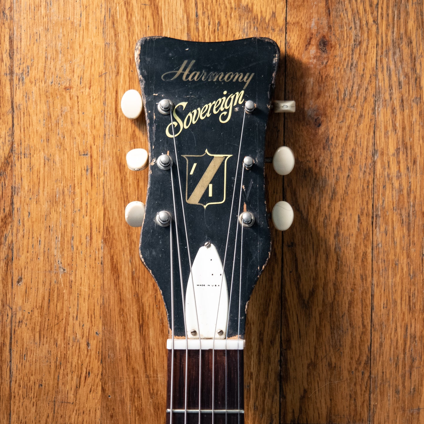 Harmony Sovereign H164 Black 70s w/HSC