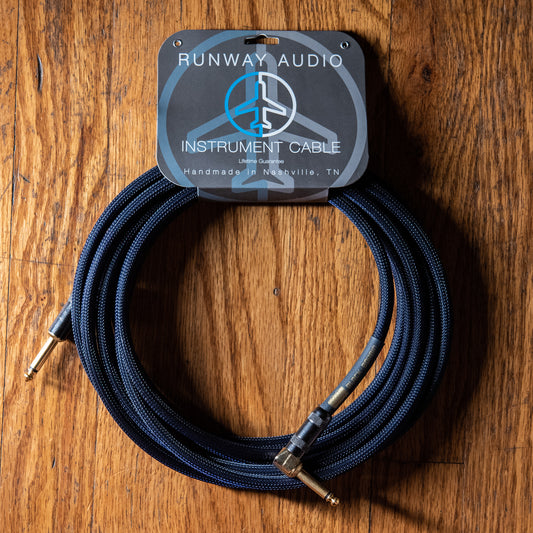 Runway Audio "Black Magic" Instrument Cable