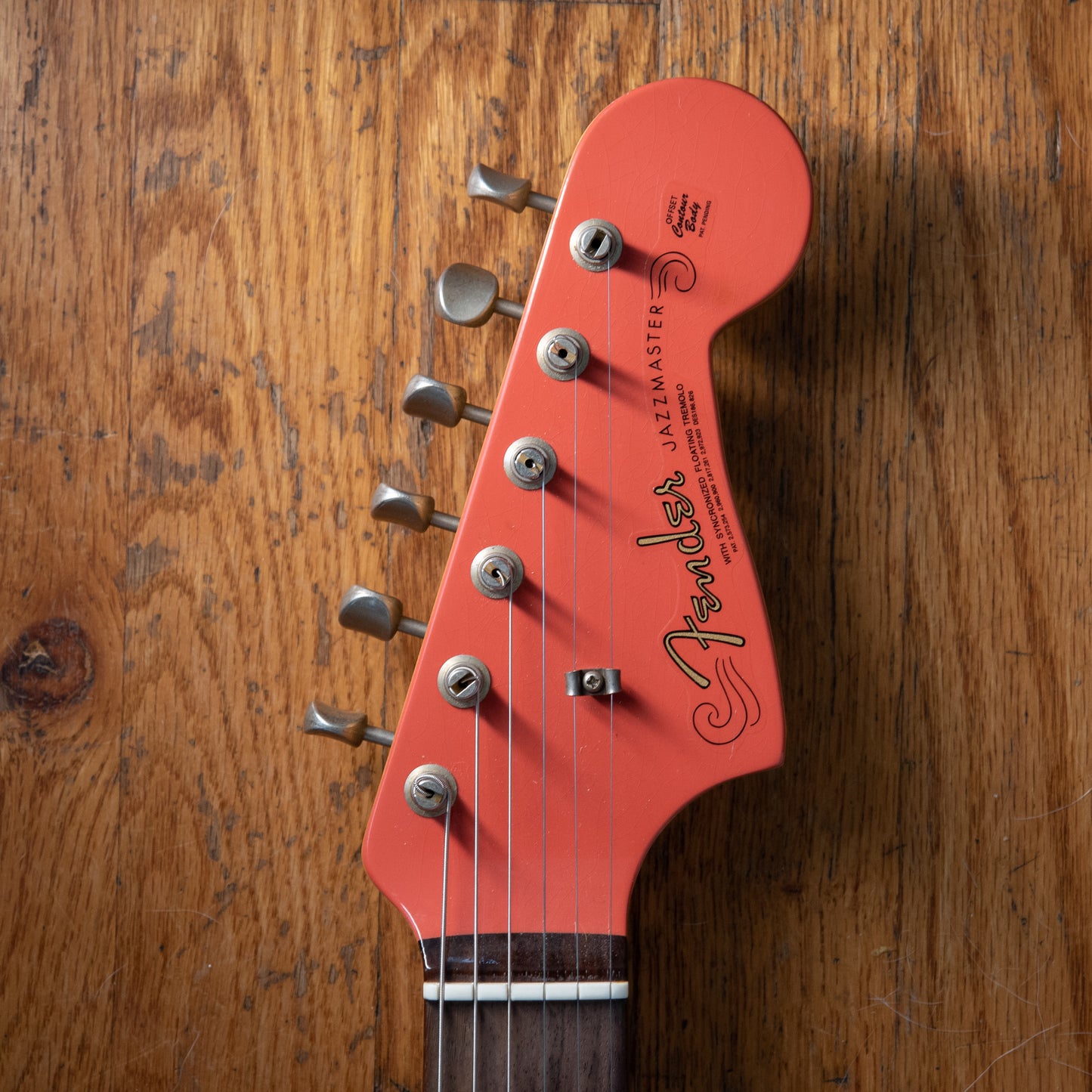 Fender Custom Shop '62 Jazzmaster Faded Fiesta Red