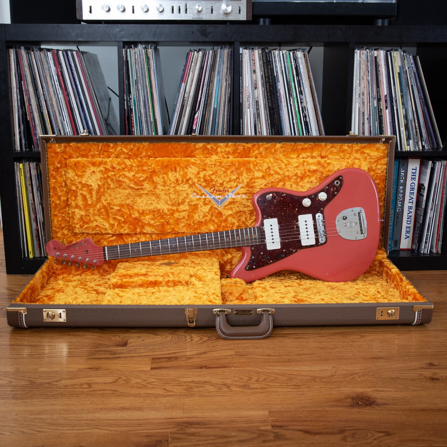 Fender Custom Shop '62 Jazzmaster Faded Fiesta Red