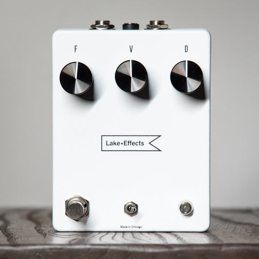 Lake Effects "Snow" FVD Overdrive Pedal Pre-Order
