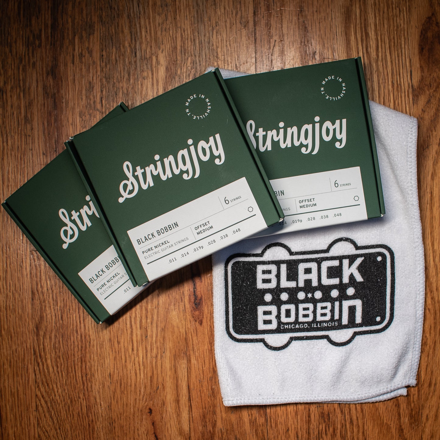 Stringjoy Bundle w/ Black Bobbin Cloth