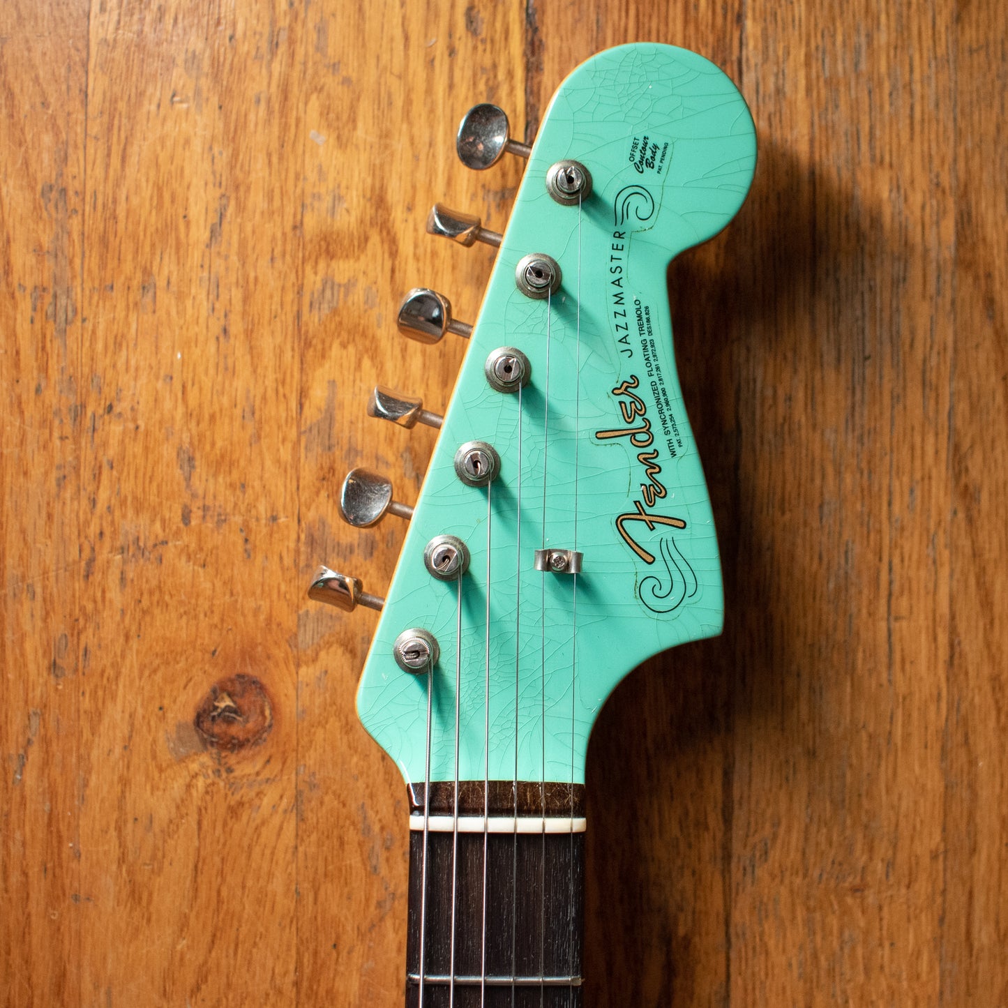 Fender CS '62 "Chicago Special" Jazzmaster Super Faded Aged Sea Foam Green USED
