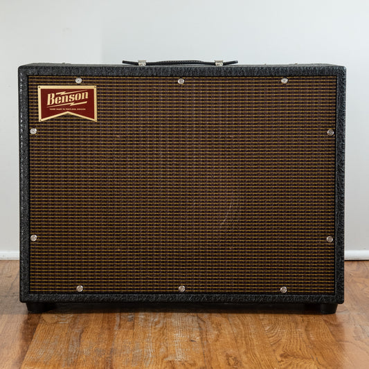 Benson Earhart Reverb Combo Black Tolex w/ Oxblood Grill